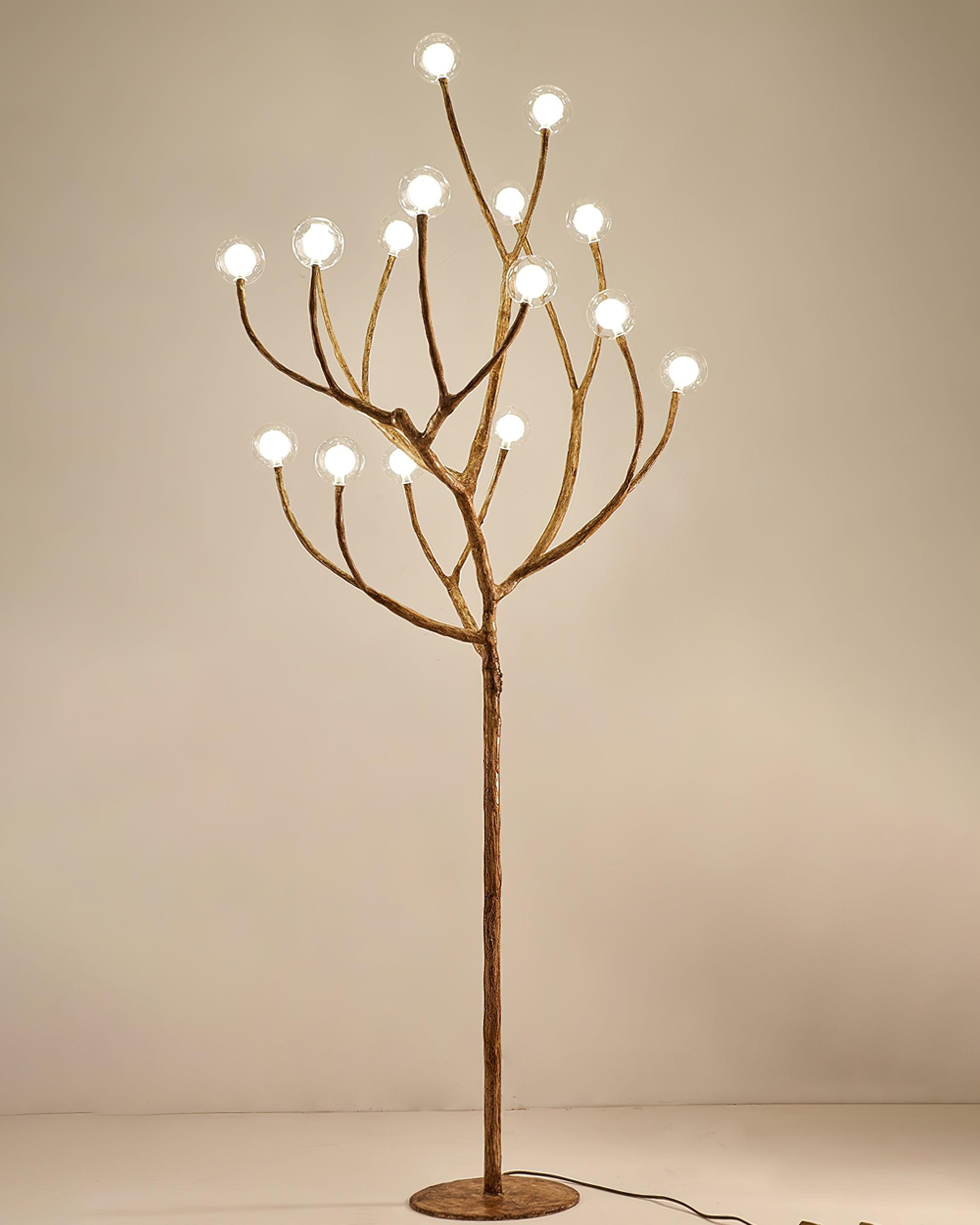 Nue Resin Floor Lamp-Neutral Decor
