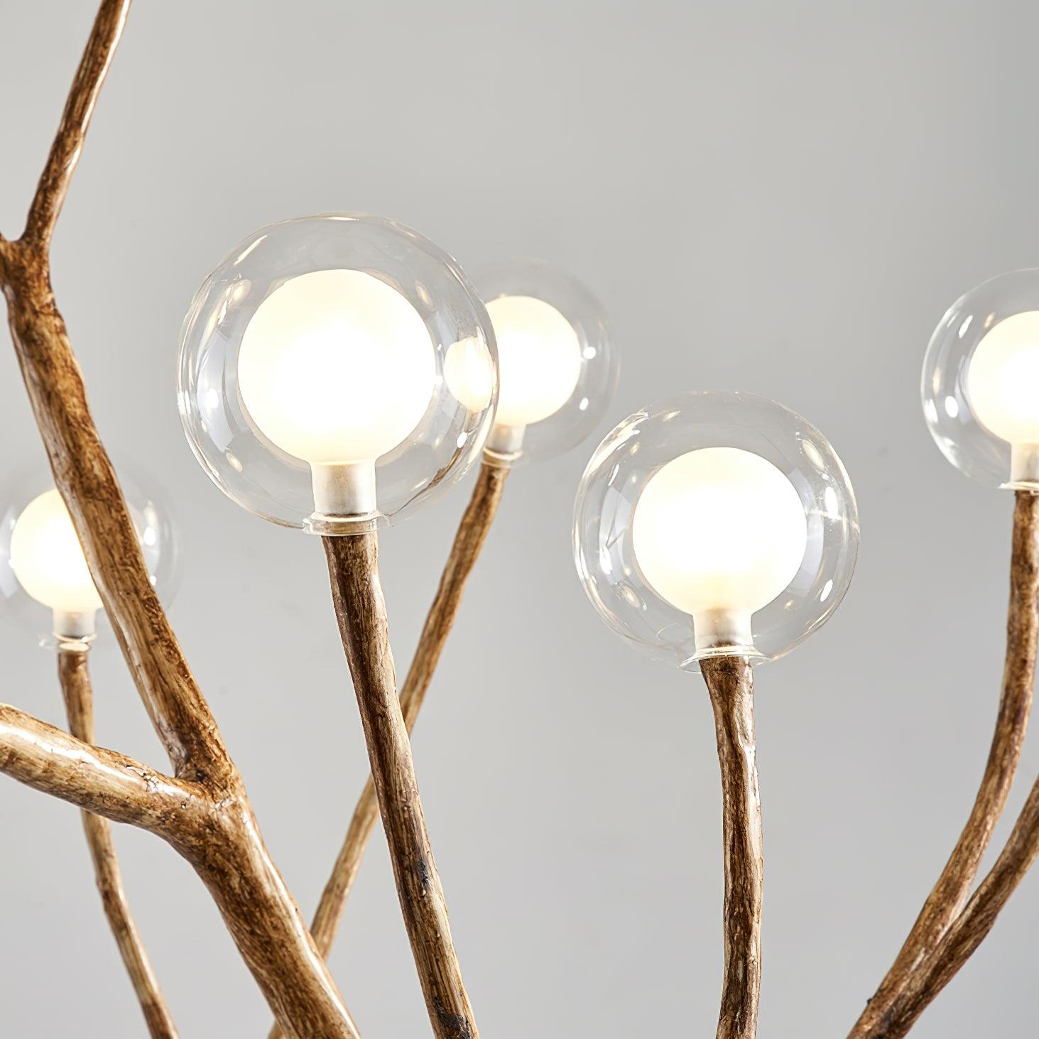 Nue Resin Floor Lamp-Neutral Decor