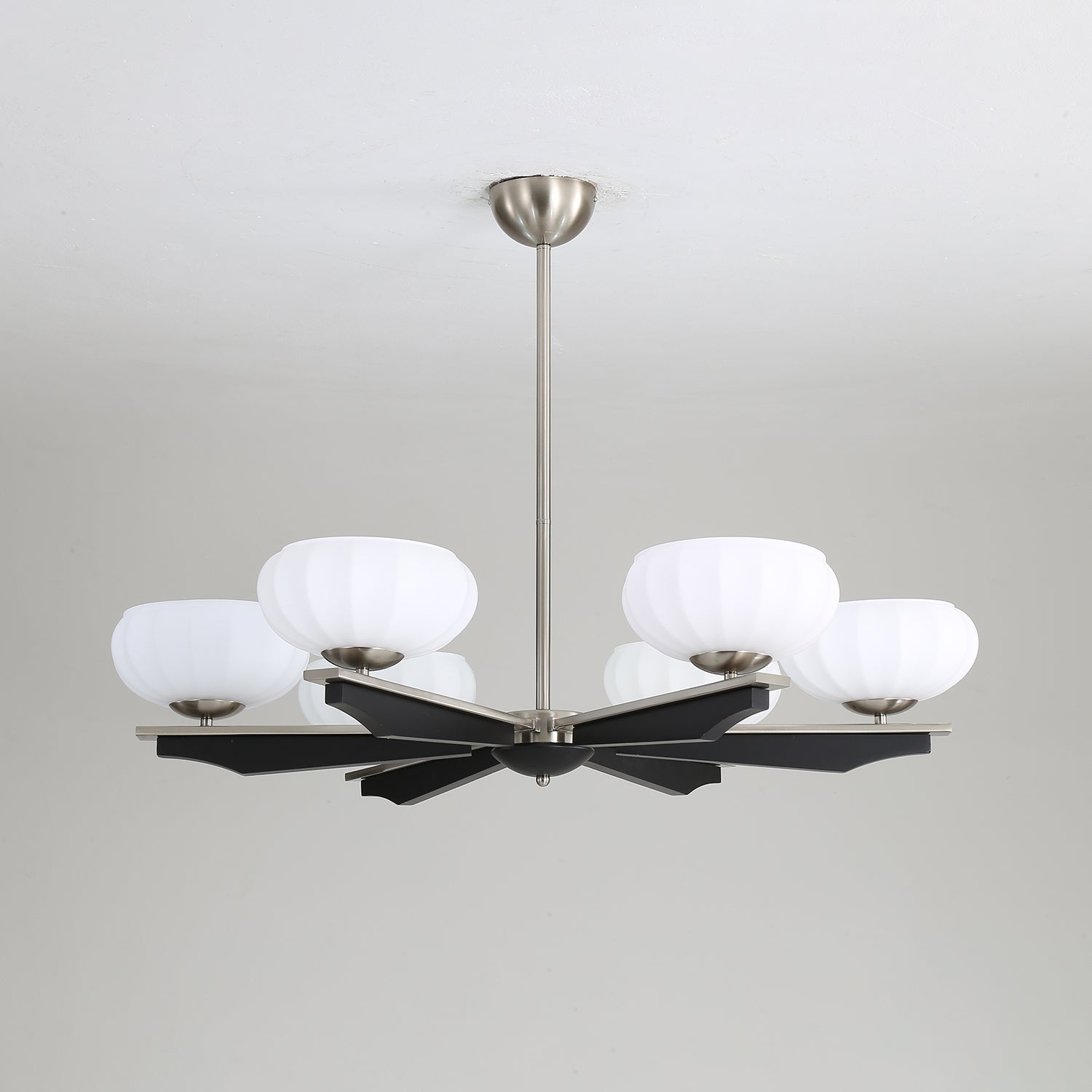 Uzoror Traditional Elegance Vintage Wood Chandelier-Neutral Decor