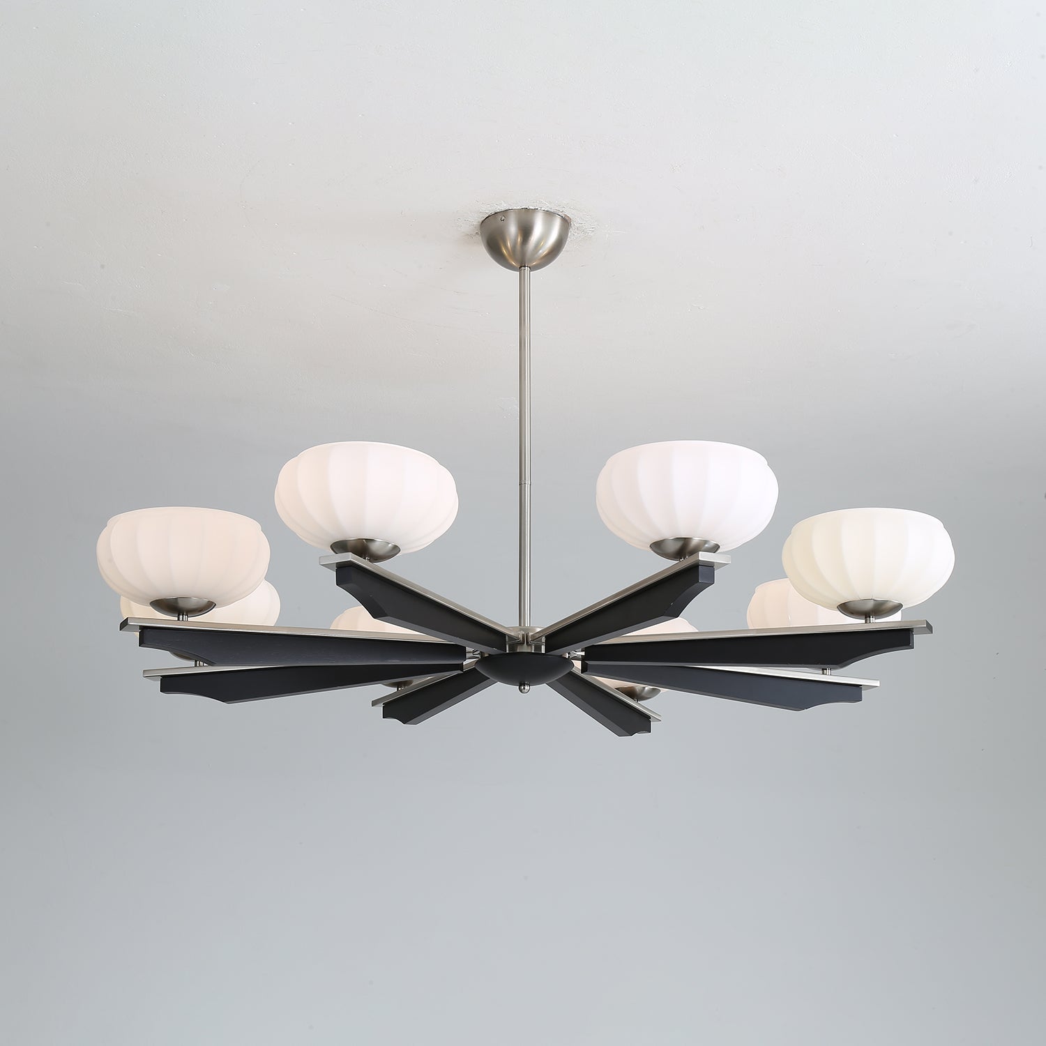 Uzoror Traditional Elegance Vintage Wood Chandelier-Neutral Decor