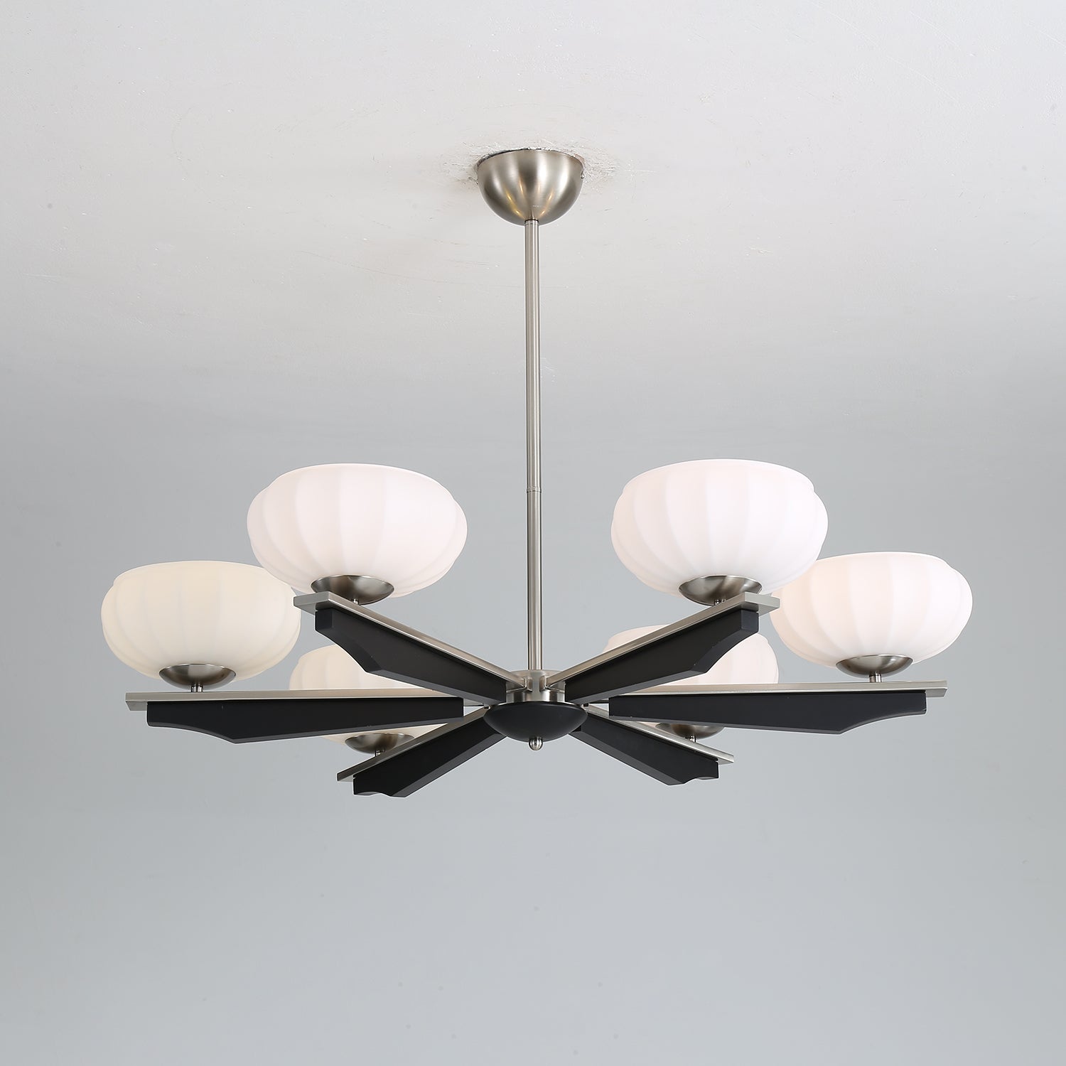 Uzoror Traditional Elegance Vintage Wood Chandelier-Neutral Decor