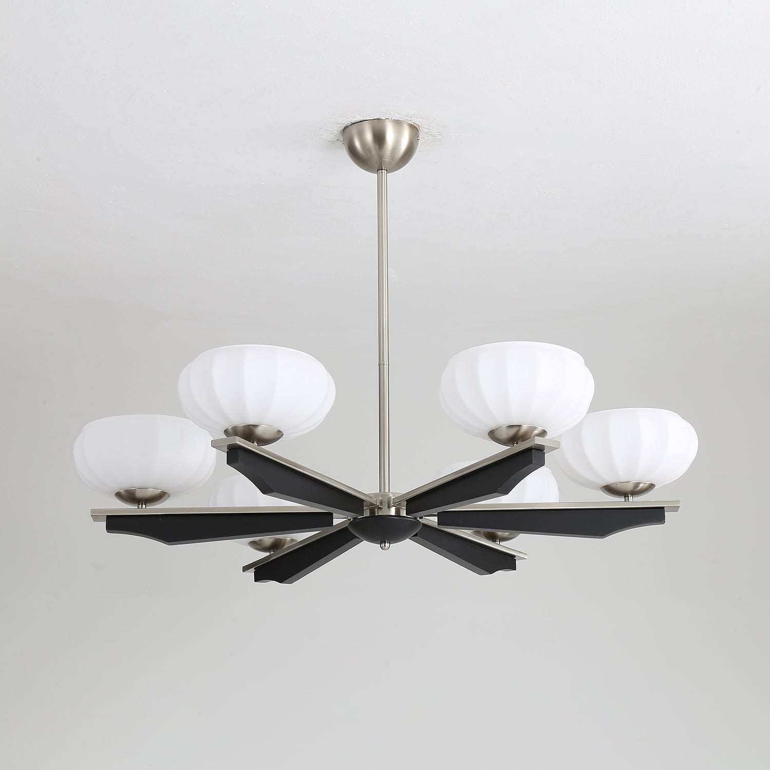 Uzoror Traditional Elegance Vintage Wood Chandelier-Neutral Decor