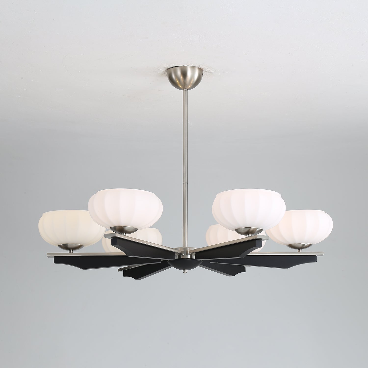 Uzoror Traditional Elegance Vintage Wood Chandelier-Neutral Decor