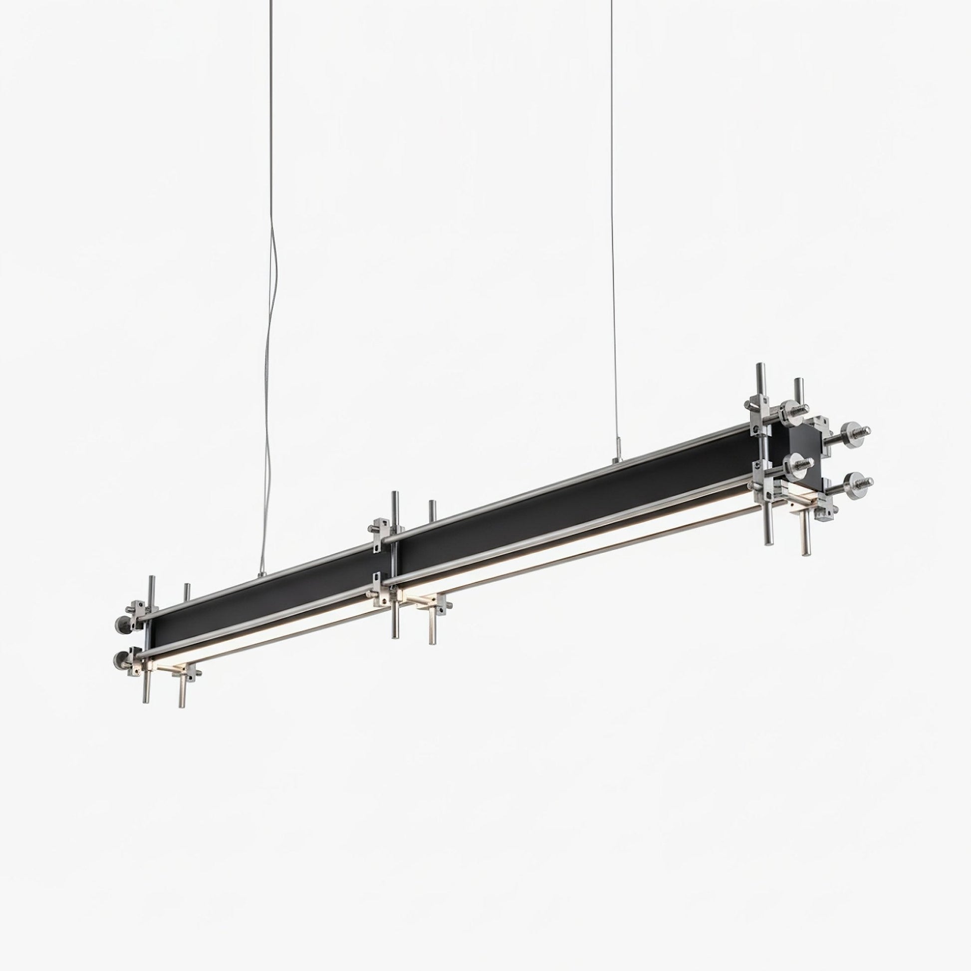 Industrial Axis Linear Pendant Lamp-Neutral Decor