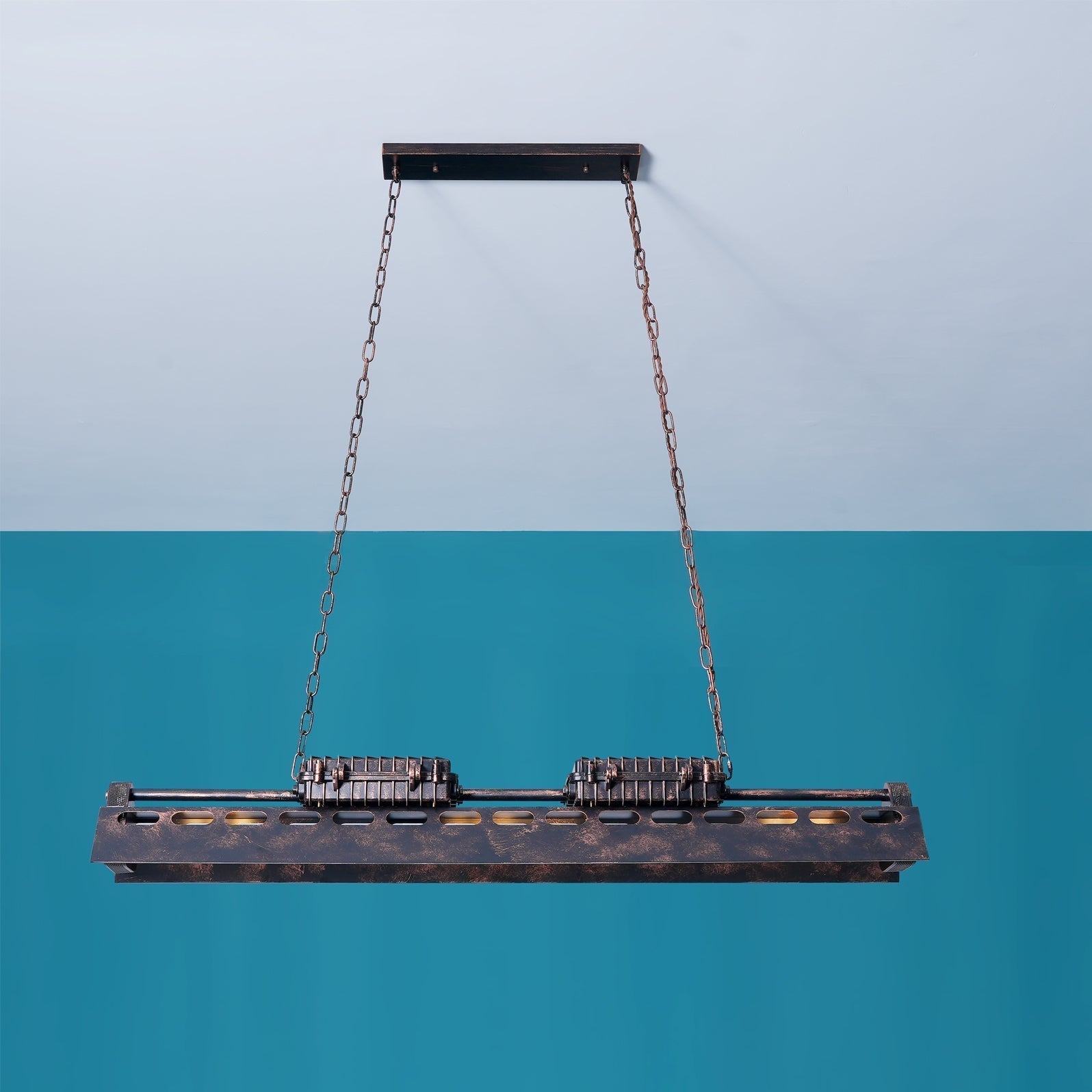 Noah Chandelier Industrial Steampunk - Neutralighting