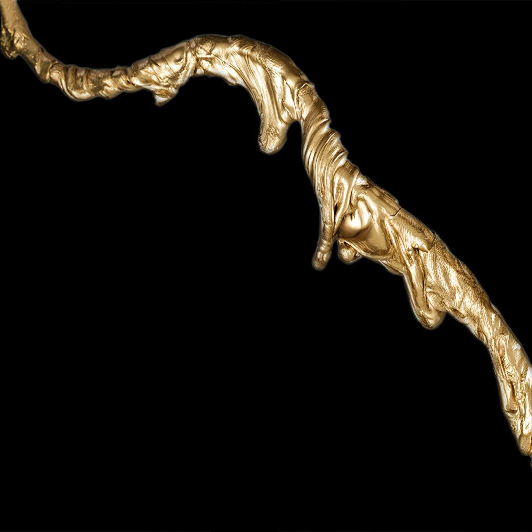 Dendria Triple-Arm Branch Sculptural Floor Lamp-Neutral Decor