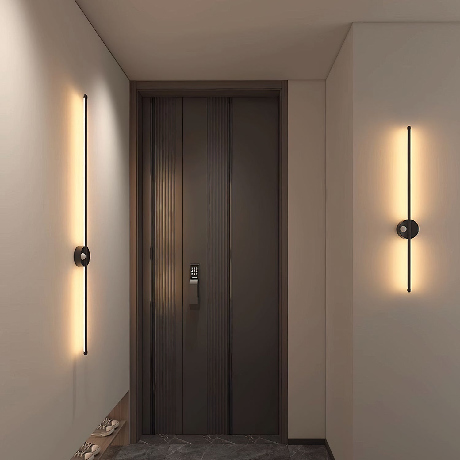 Lustra Wall Lamp Rechargeable Linear Minimalist-Neutral Decor