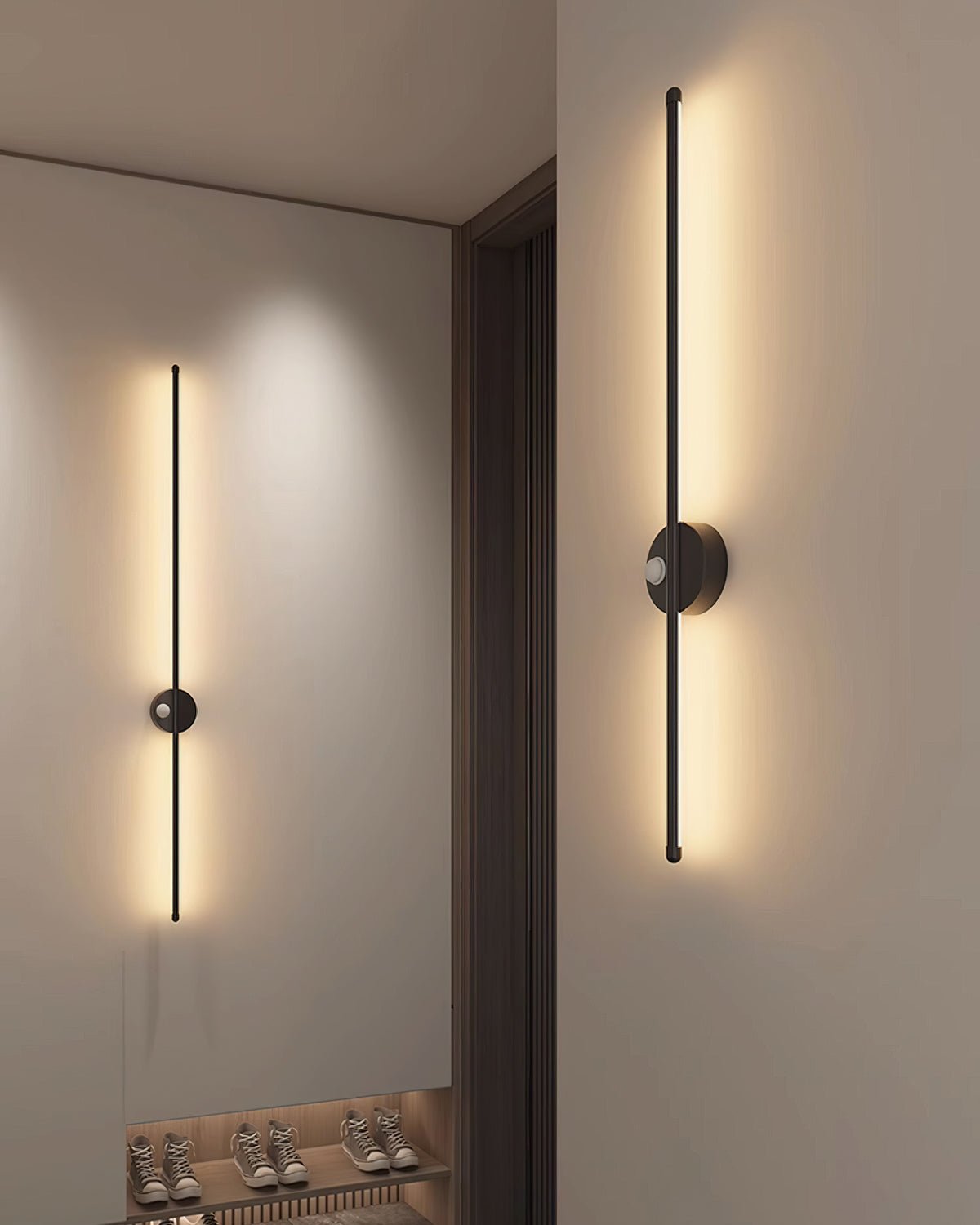 Lustra Wall Lamp Rechargeable Linear Minimalist-Neutral Decor