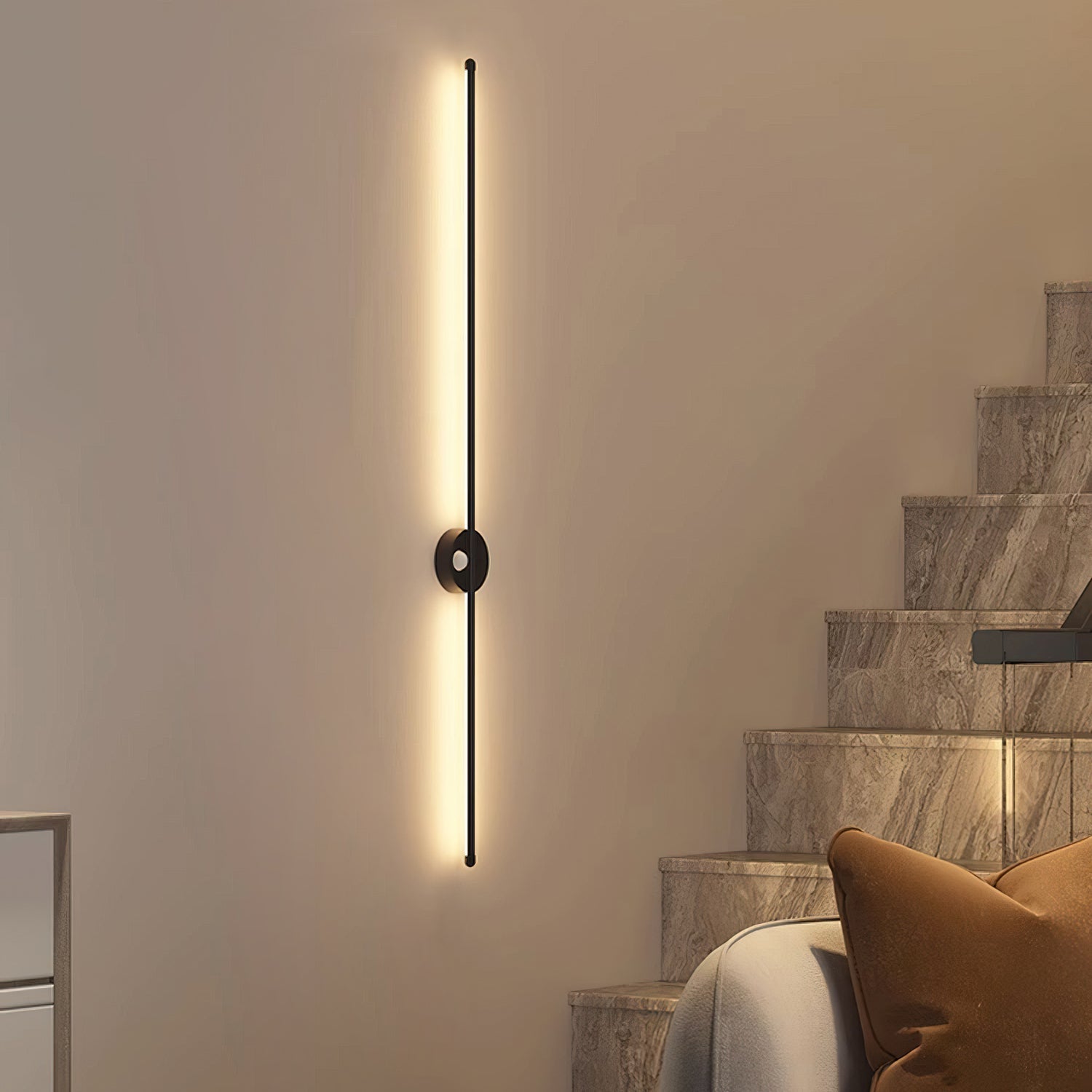Lustra Wall Lamp Rechargeable Linear Minimalist-Neutral Decor