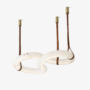 Luste Alabaster Closed-loop Pendant Light Chandelier-Neutral Decor