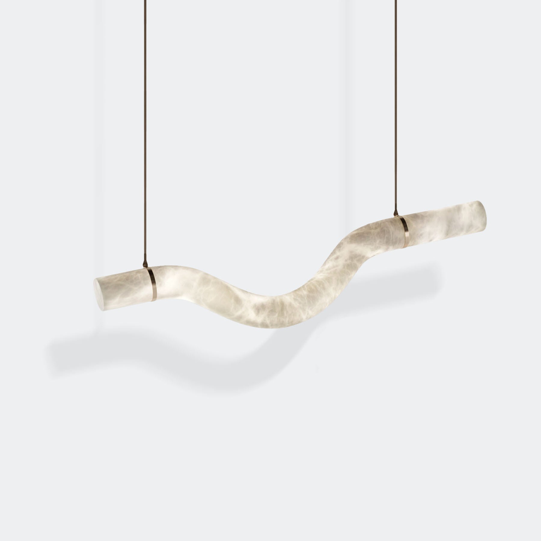 Luste Alabaster Closed-loop Pendant Light Chandelier-Neutral Decor