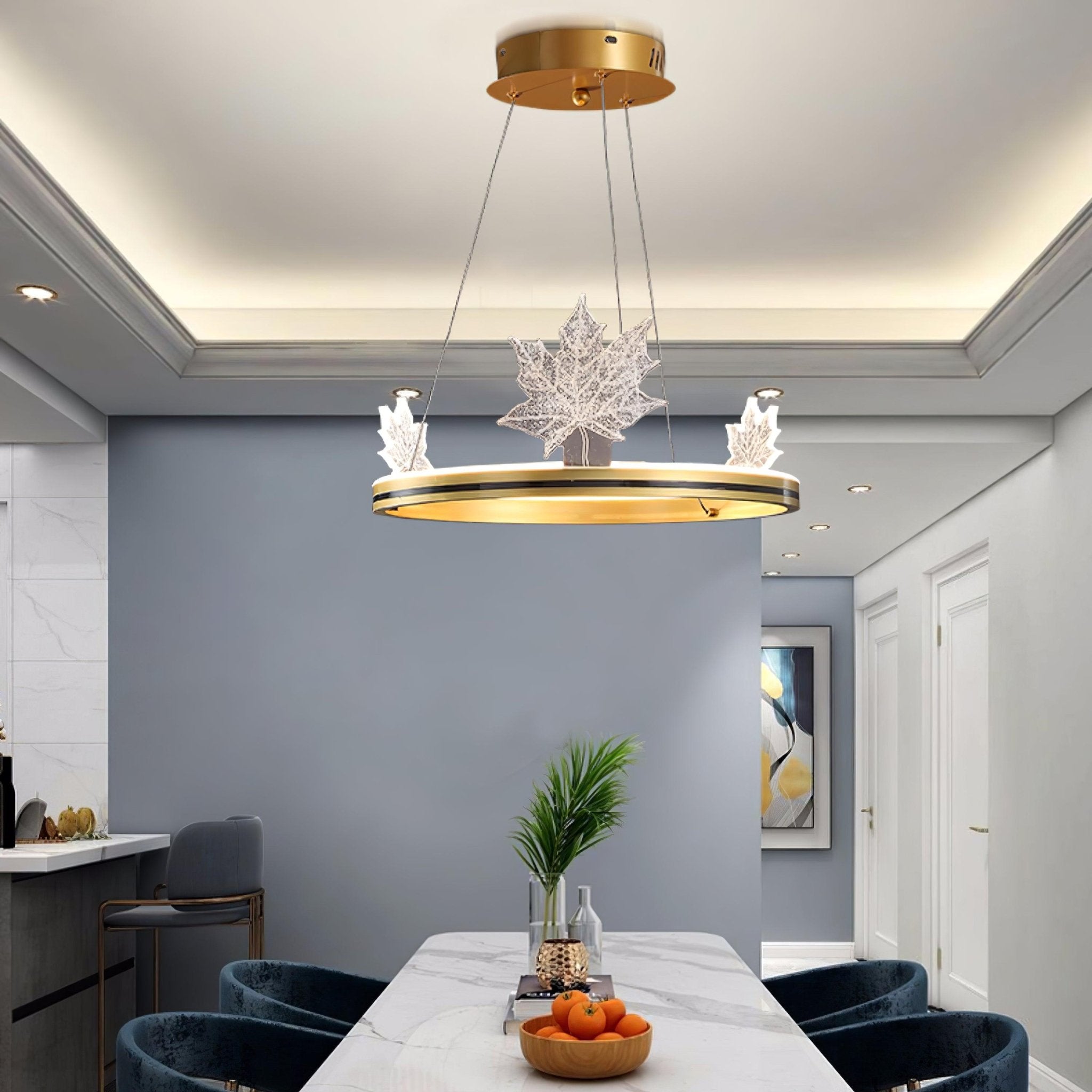Micah Luxury Chandelier-Neutral Decor