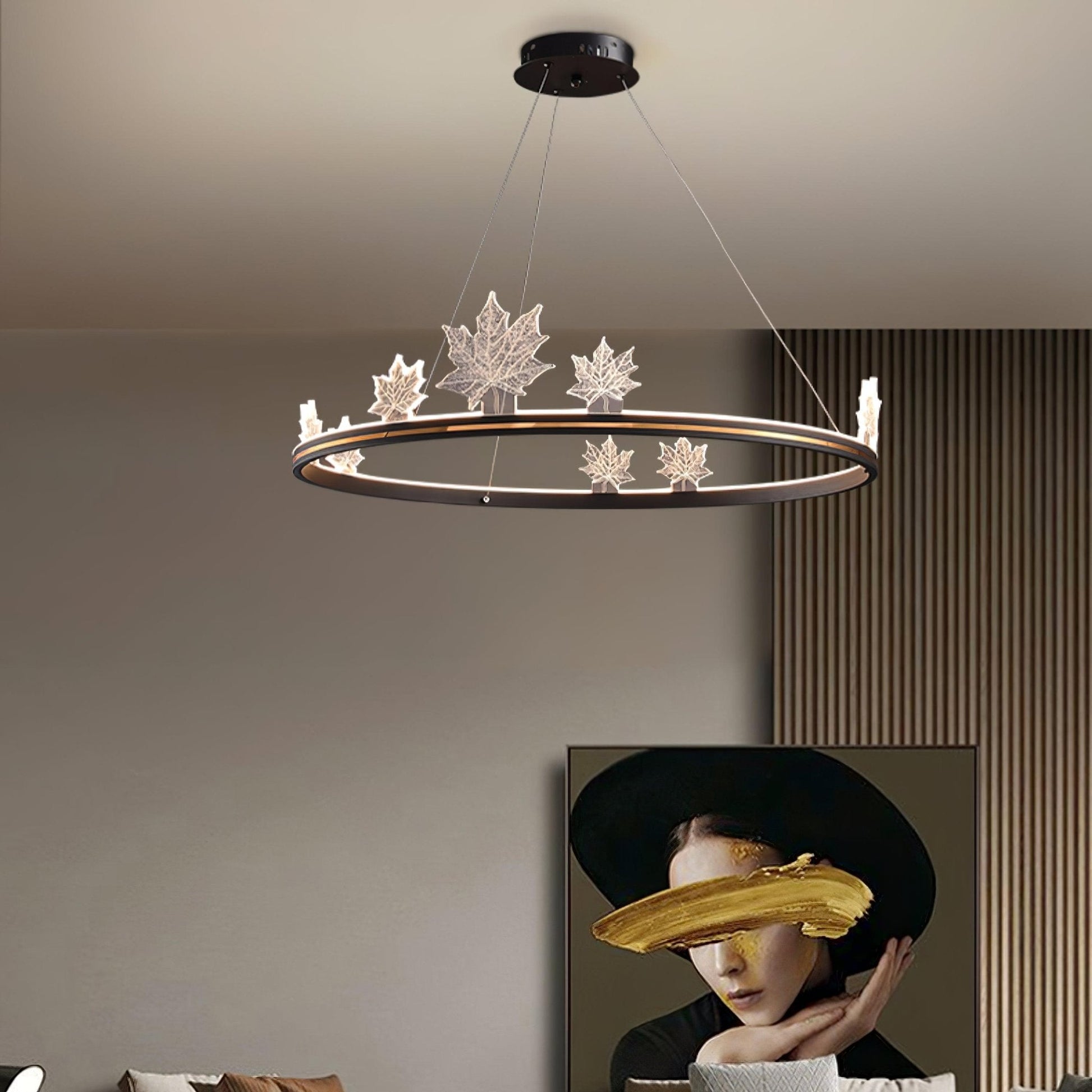 Micah Luxury Chandelier-Neutral Decor