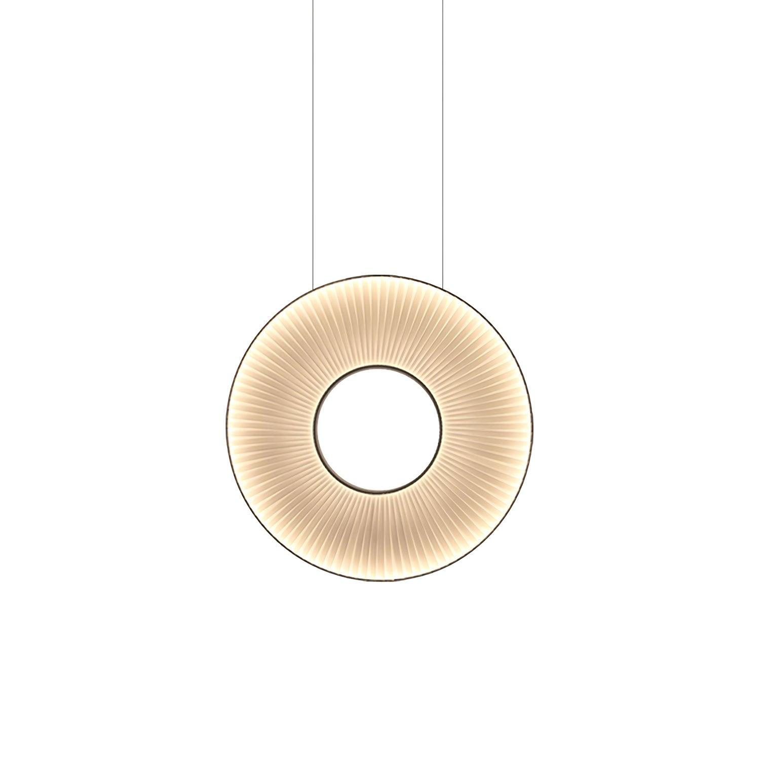 Lumira Pendant Lamp White Fabric Classic-Neutral Decor