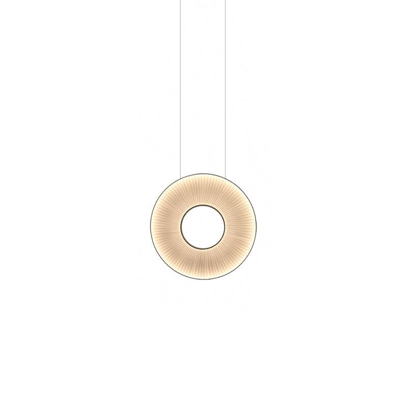 Lumira Pendant Lamp White Fabric Classic-Neutral Decor