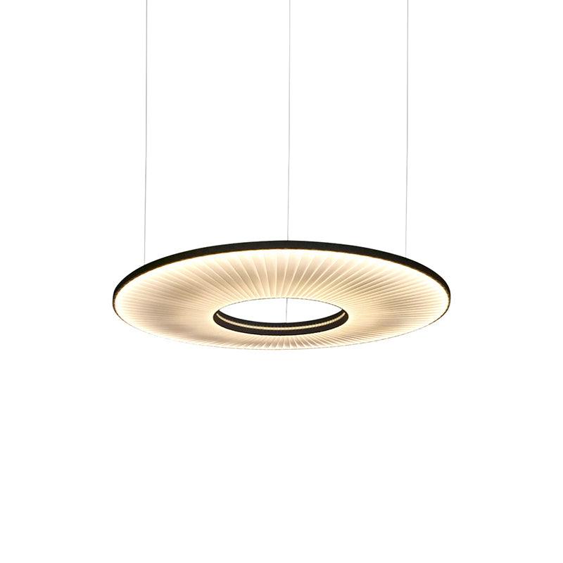 Lumira Pendant Lamp White Fabric Classic-Neutral Decor