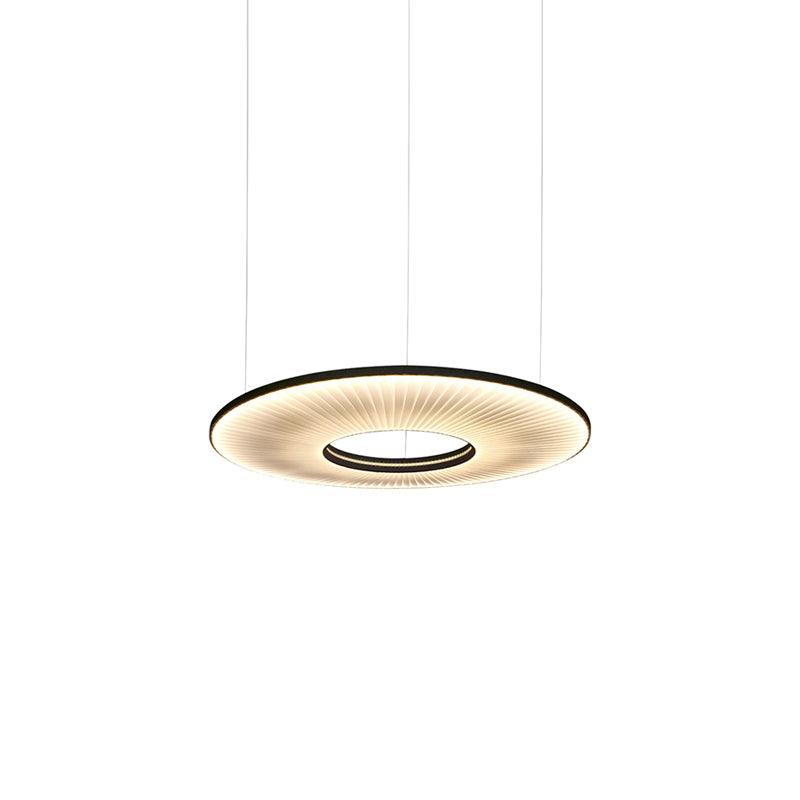 Lumira Pendant Lamp White Fabric Classic-Neutral Decor