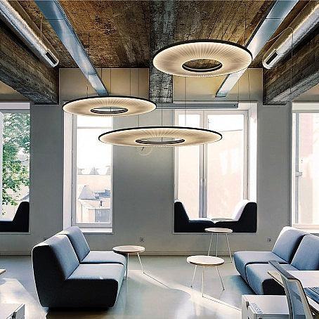 Lumira Pendant Lamp White Fabric Classic-Neutral Decor