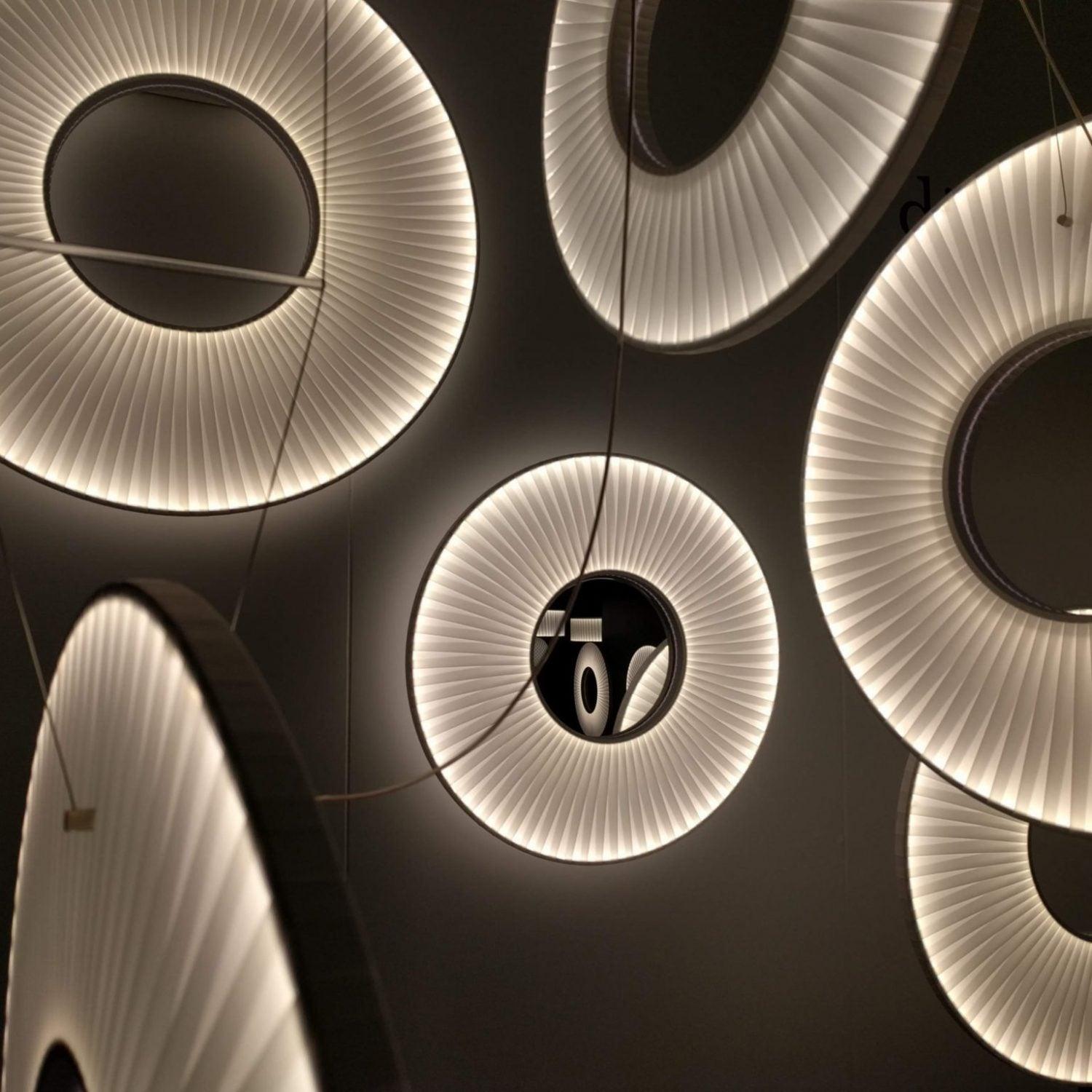Lumira Pendant Lamp White Fabric Classic-Neutral Decor
