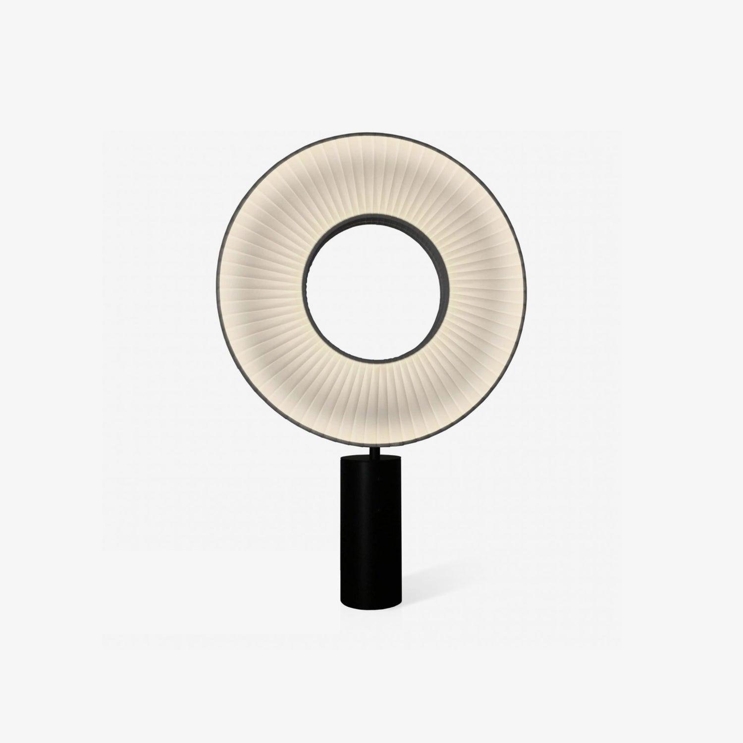 Levara Fabric Table Lamp-Neutral Decor