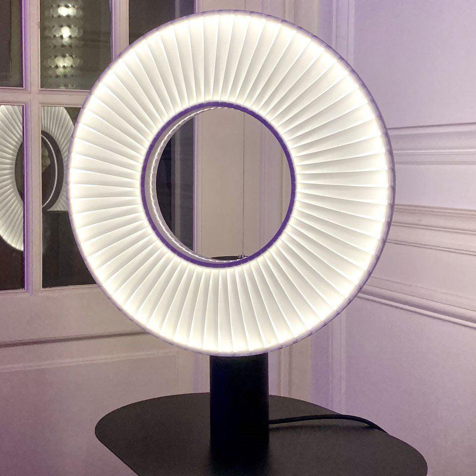 Levara Fabric Table Lamp-Neutral Decor