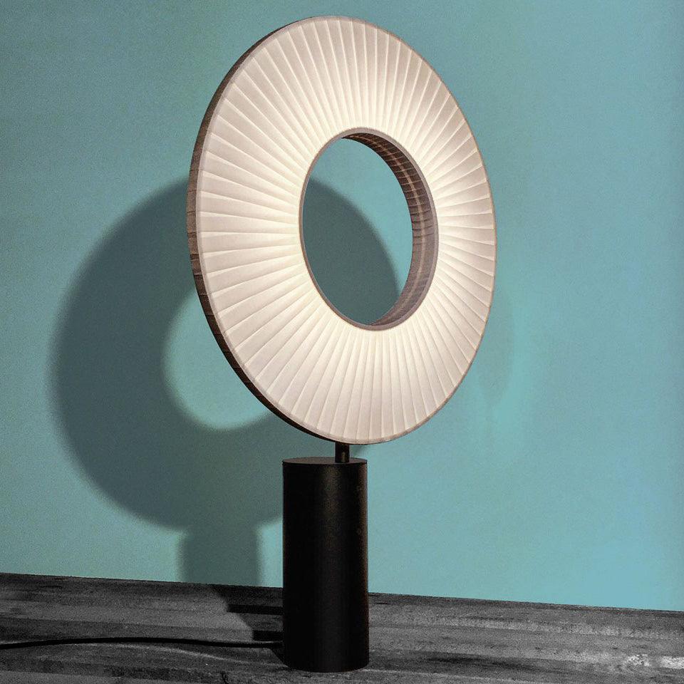Levara Fabric Table Lamp-Neutral Decor