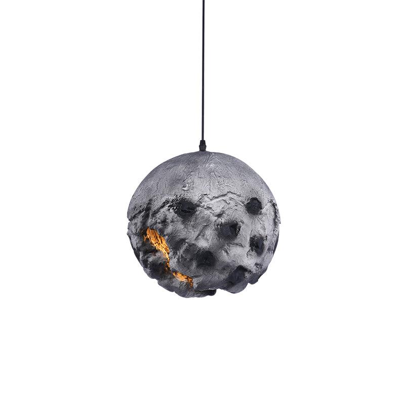 Ilphaara Irregular Planet Plastic Pendant Lamp-Neutral Decor