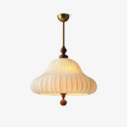 Cyrel Pendant Lamp Blooming Flower Shape Brass-Neutral Decor