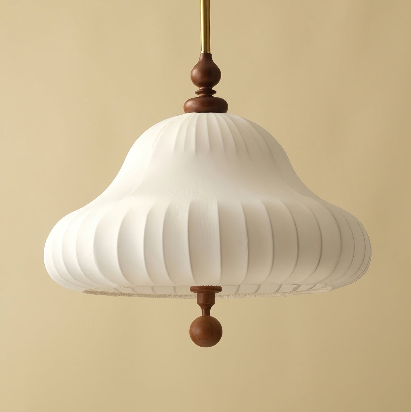Cyrel Pendant Lamp Blooming Flower Shape Brass-Neutral Decor