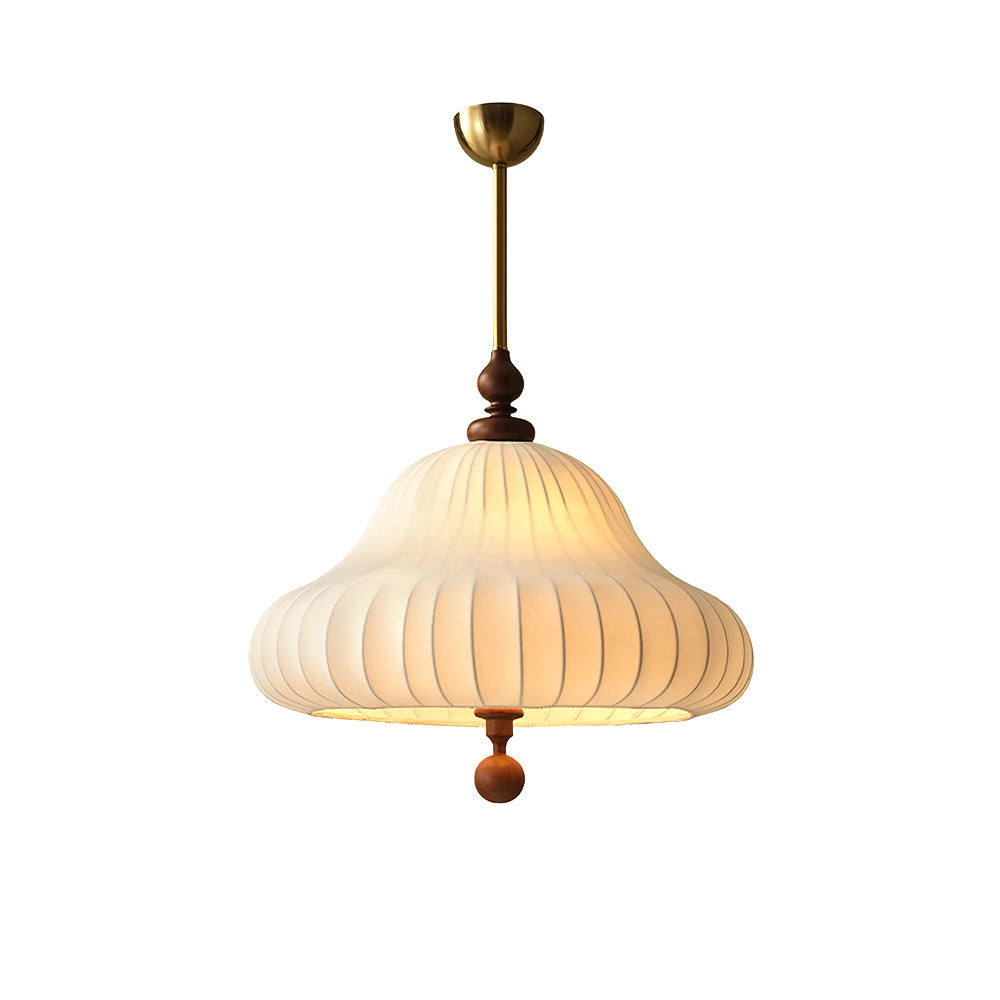 Cyrel Pendant Lamp Blooming Flower Shape Brass-Neutral Decor