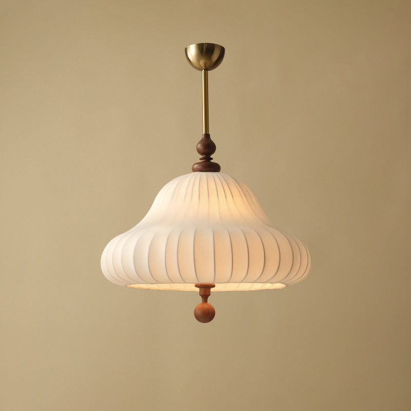 Cyrel Pendant Lamp Blooming Flower Shape Brass-Neutral Decor