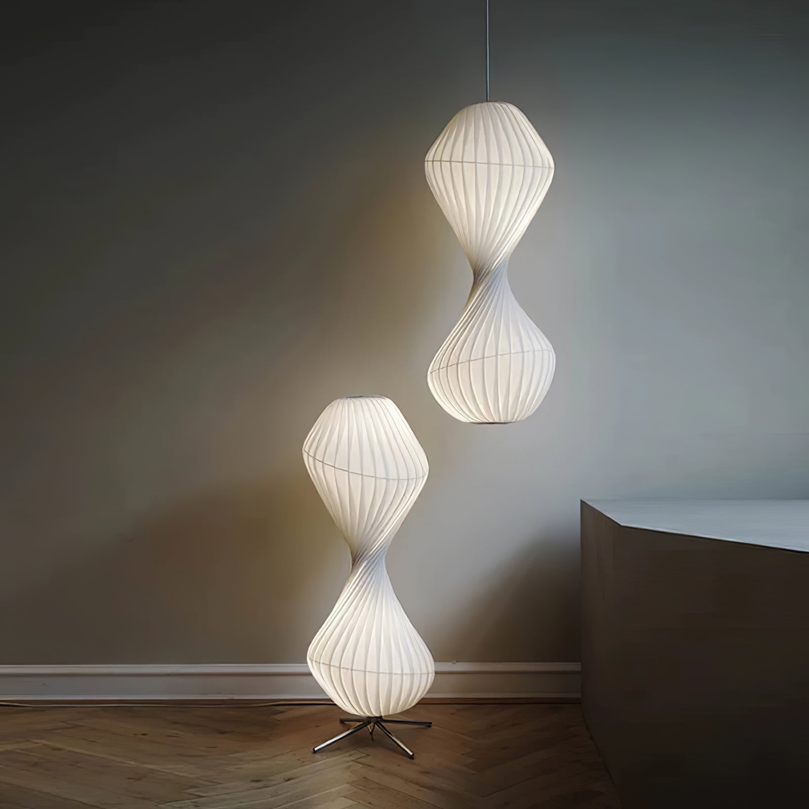 Alcareth Premium Nordic Art Plastic Pendant Lamp-Neutral Decor