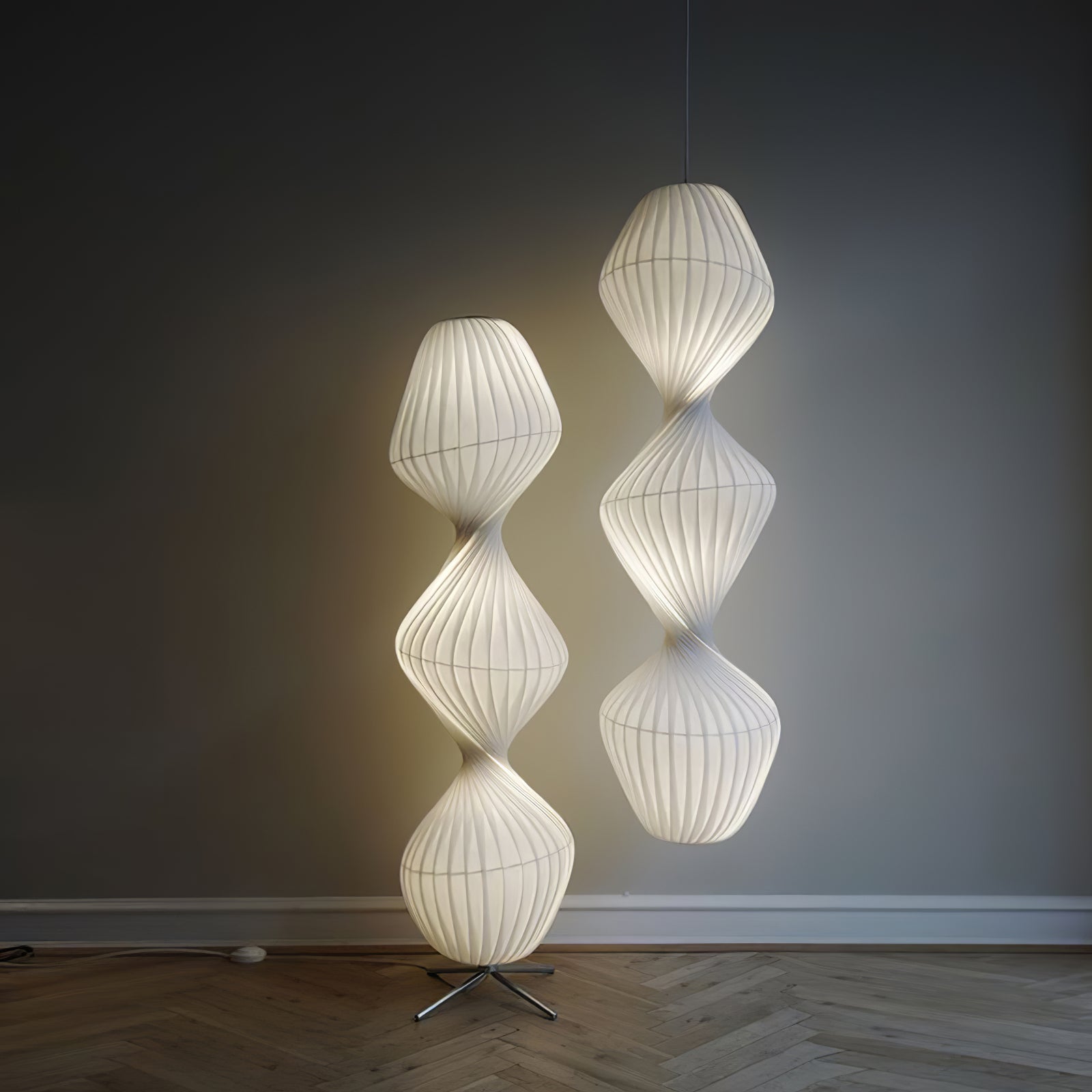 Alcareth Premium Nordic Art Plastic Pendant Lamp-Neutral Decor