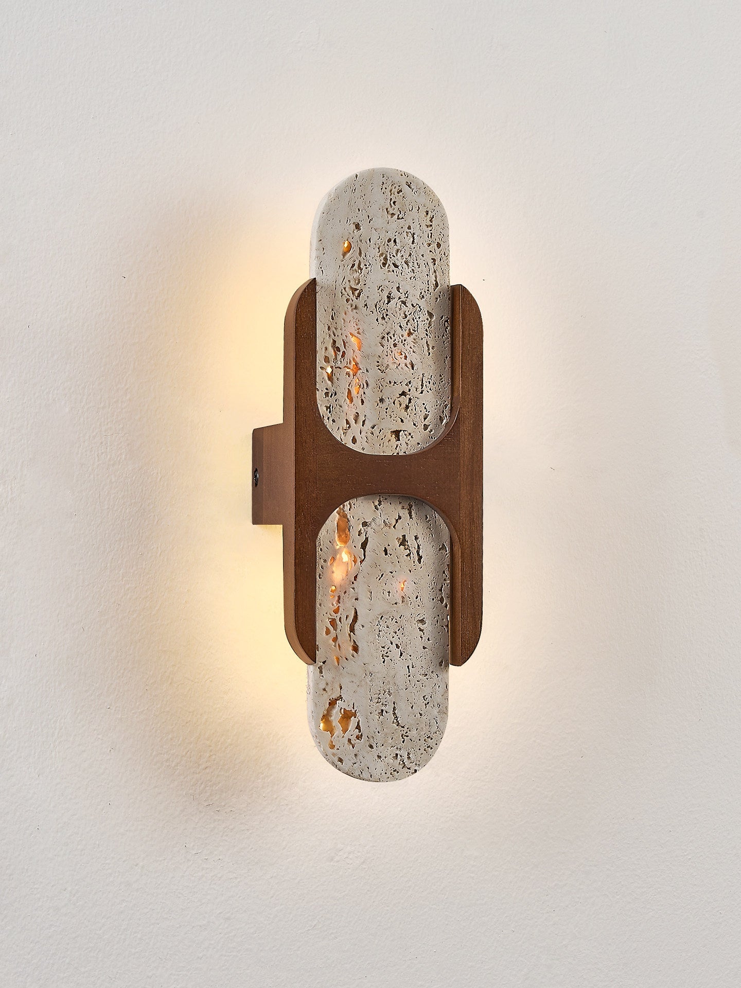 Isla Travertine Wall Light-Neutral Decor