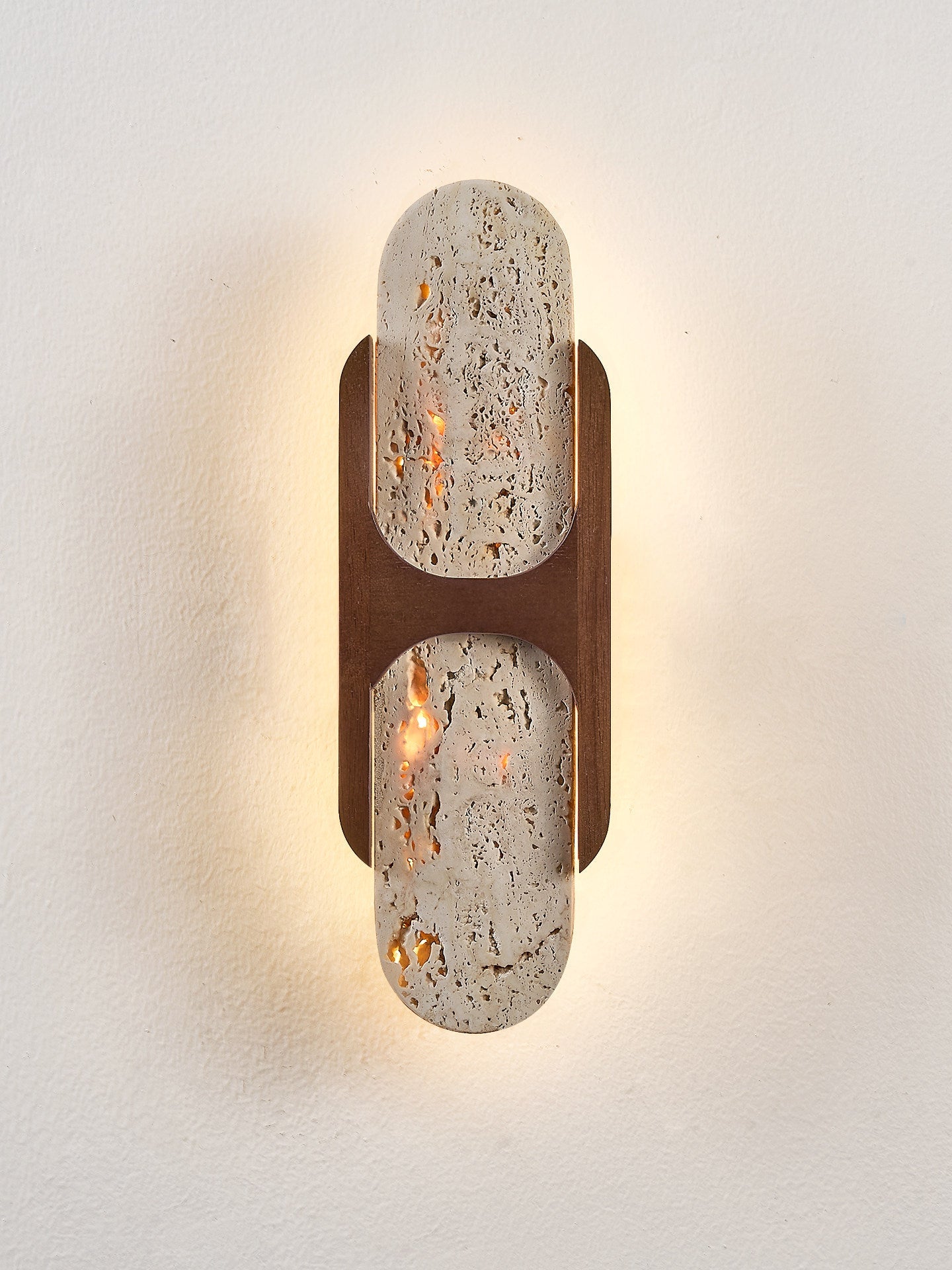 Isla Travertine Wall Light-Neutral Decor