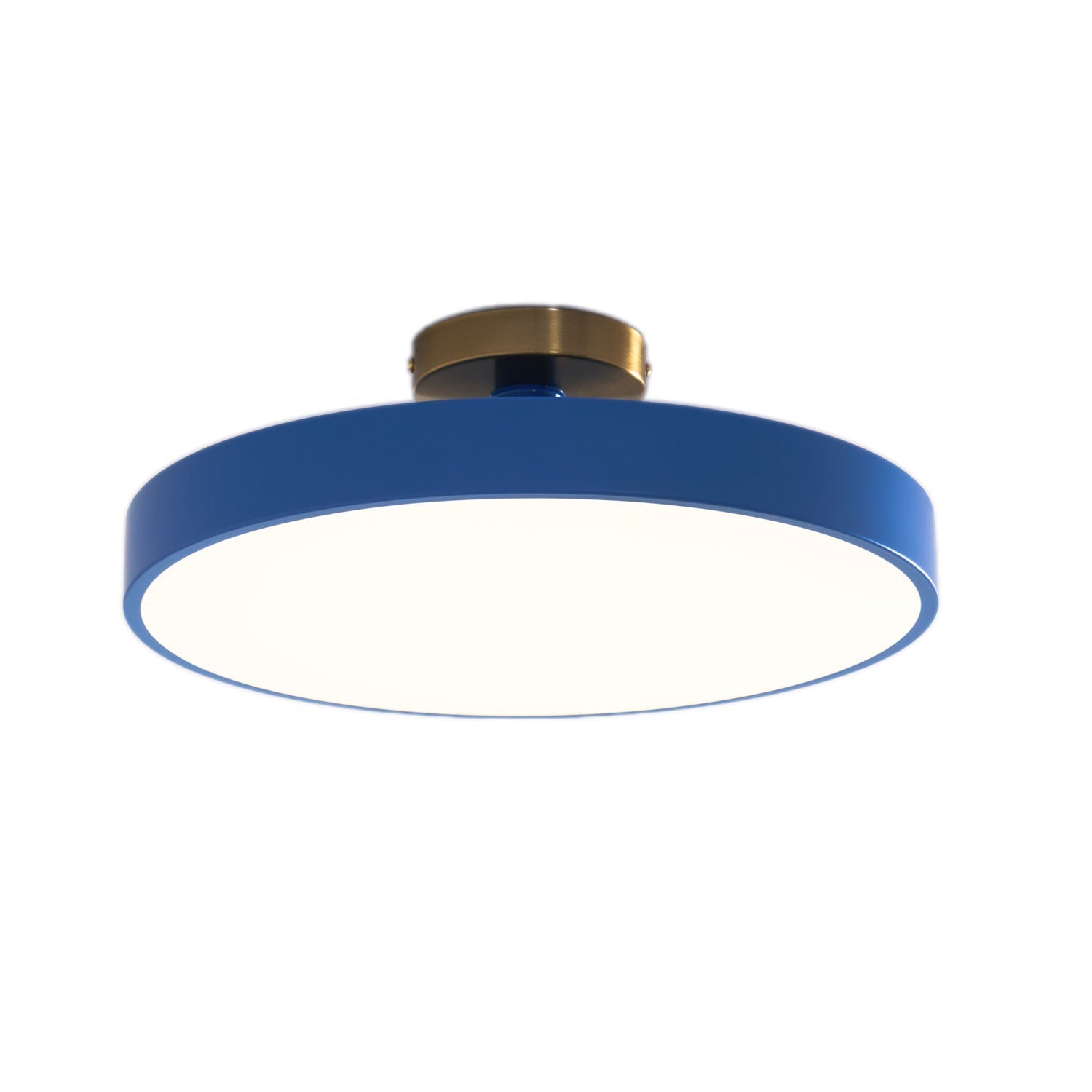Solara Ceiling Lamp Flush Mount Black and Gold Modern-Neutral Decor