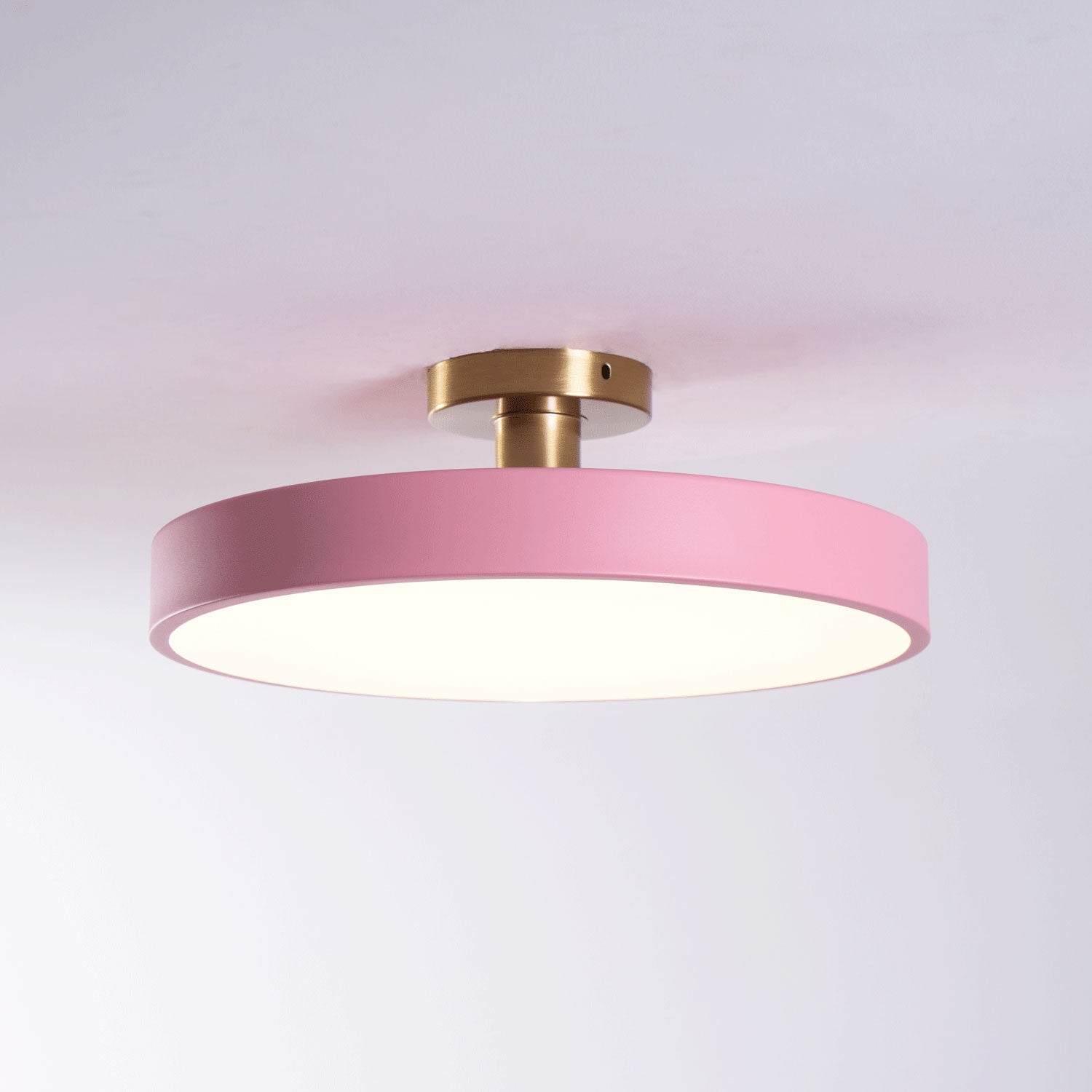 Solara Ceiling Lamp Flush Mount Black and Gold Modern-Neutral Decor