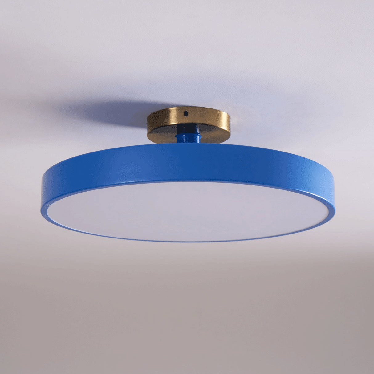 Solara Ceiling Lamp Flush Mount Black and Gold Modern-Neutral Decor