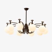 Zotheira Elegance Vintage Glass Chandelier-Neutral Decor