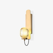 Cresh Premium Nordic Art Brass Glass Wall Light-Neutral Decor