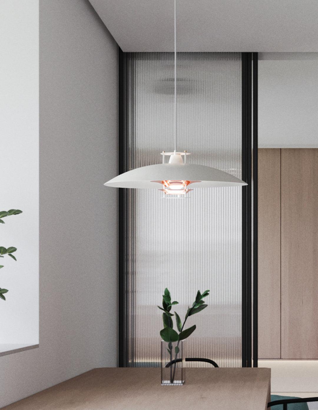 Noveny Modern Aluminum Pendant Light-Neutral Decor
