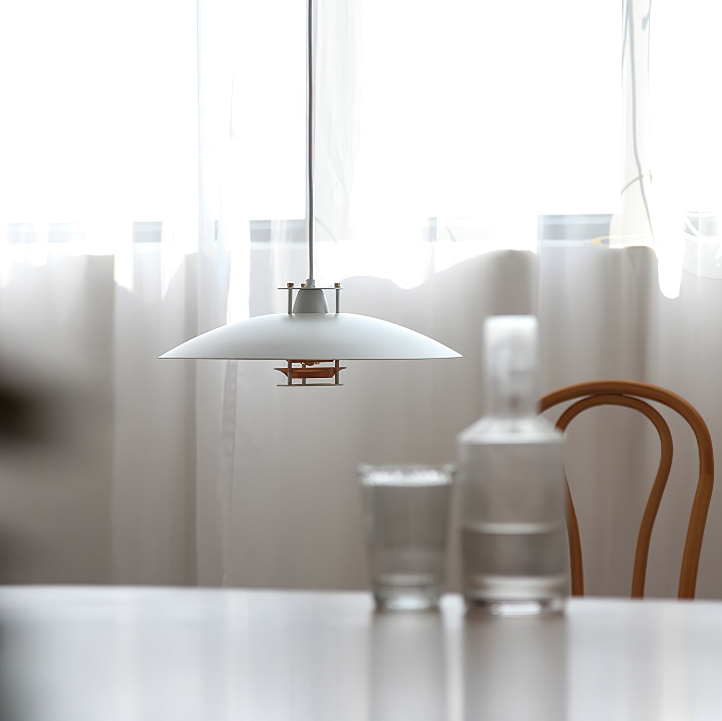 Noveny Modern Aluminum Pendant Light-Neutral Decor