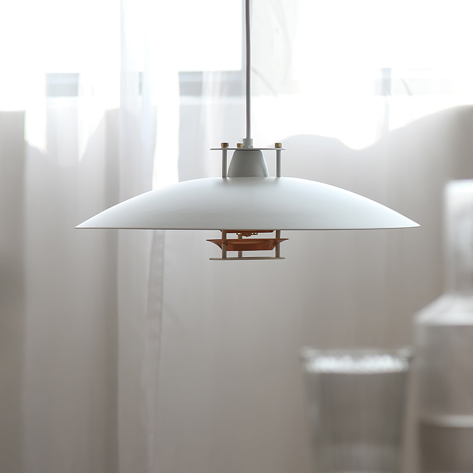 Noveny Modern Aluminum Pendant Light-Neutral Decor
