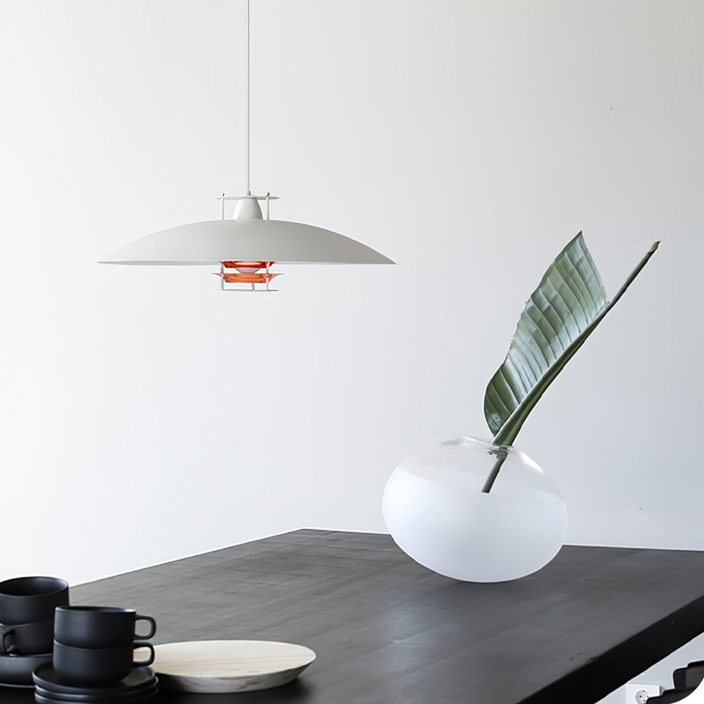 Noveny Modern Aluminum Pendant Light-Neutral Decor