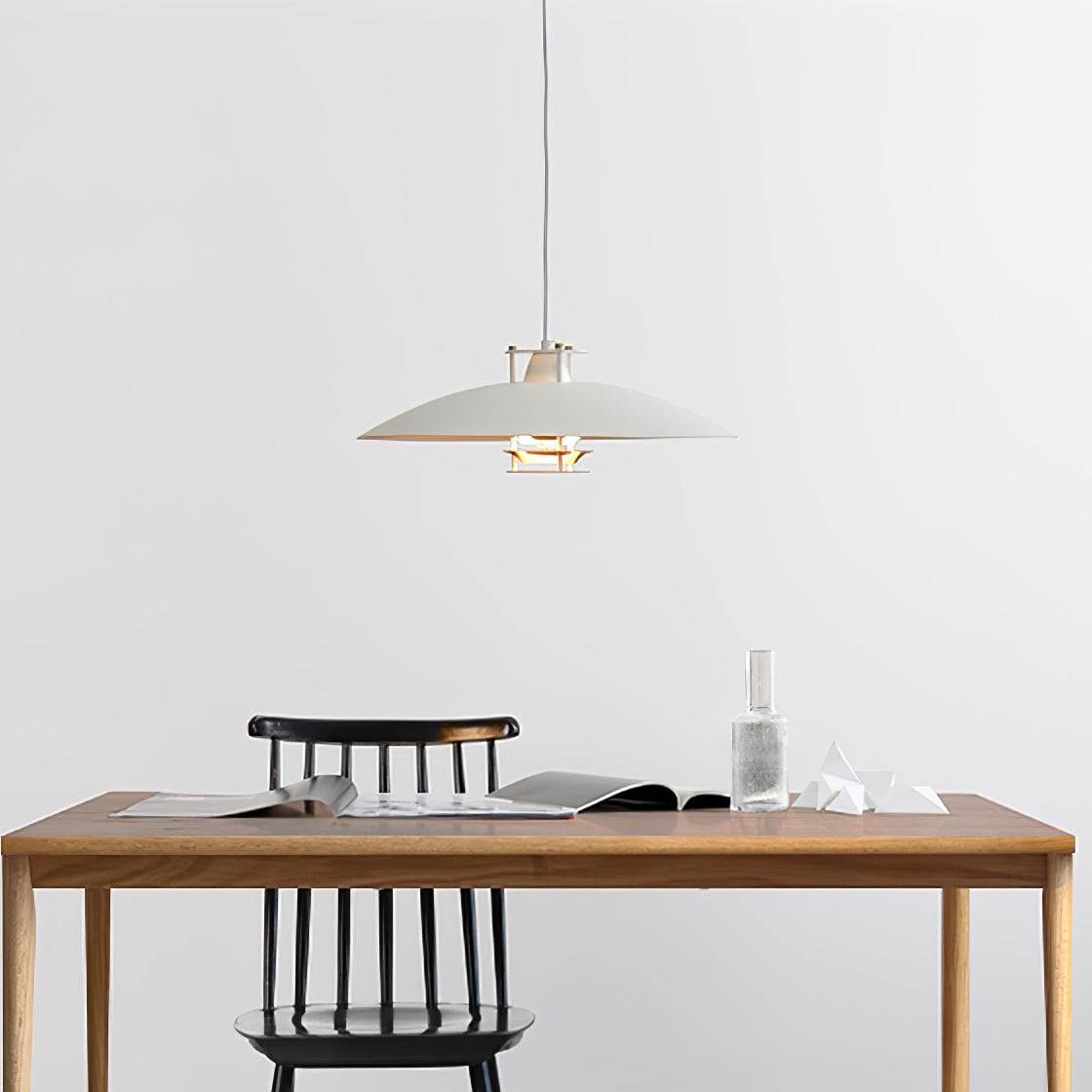 Noveny Modern Aluminum Pendant Light-Neutral Decor