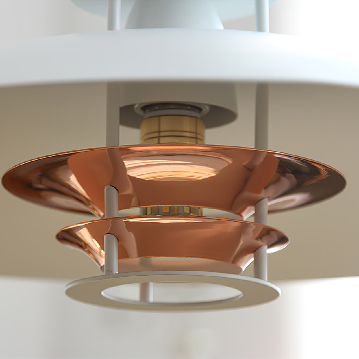 Noveny Modern Aluminum Pendant Light-Neutral Decor