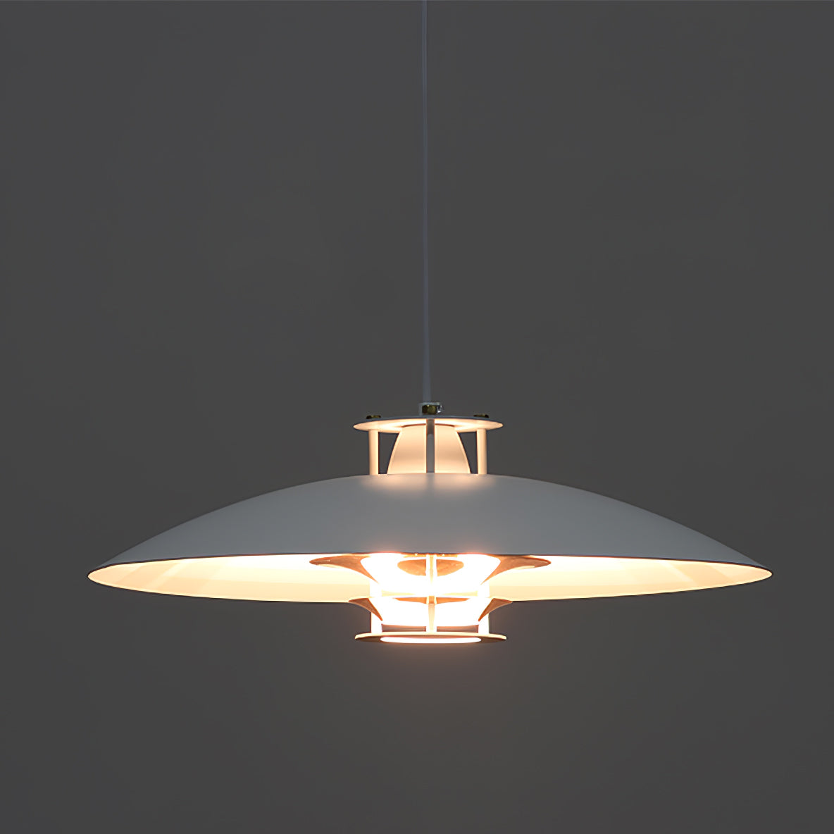 Noveny Modern Aluminum Pendant Light-Neutral Decor