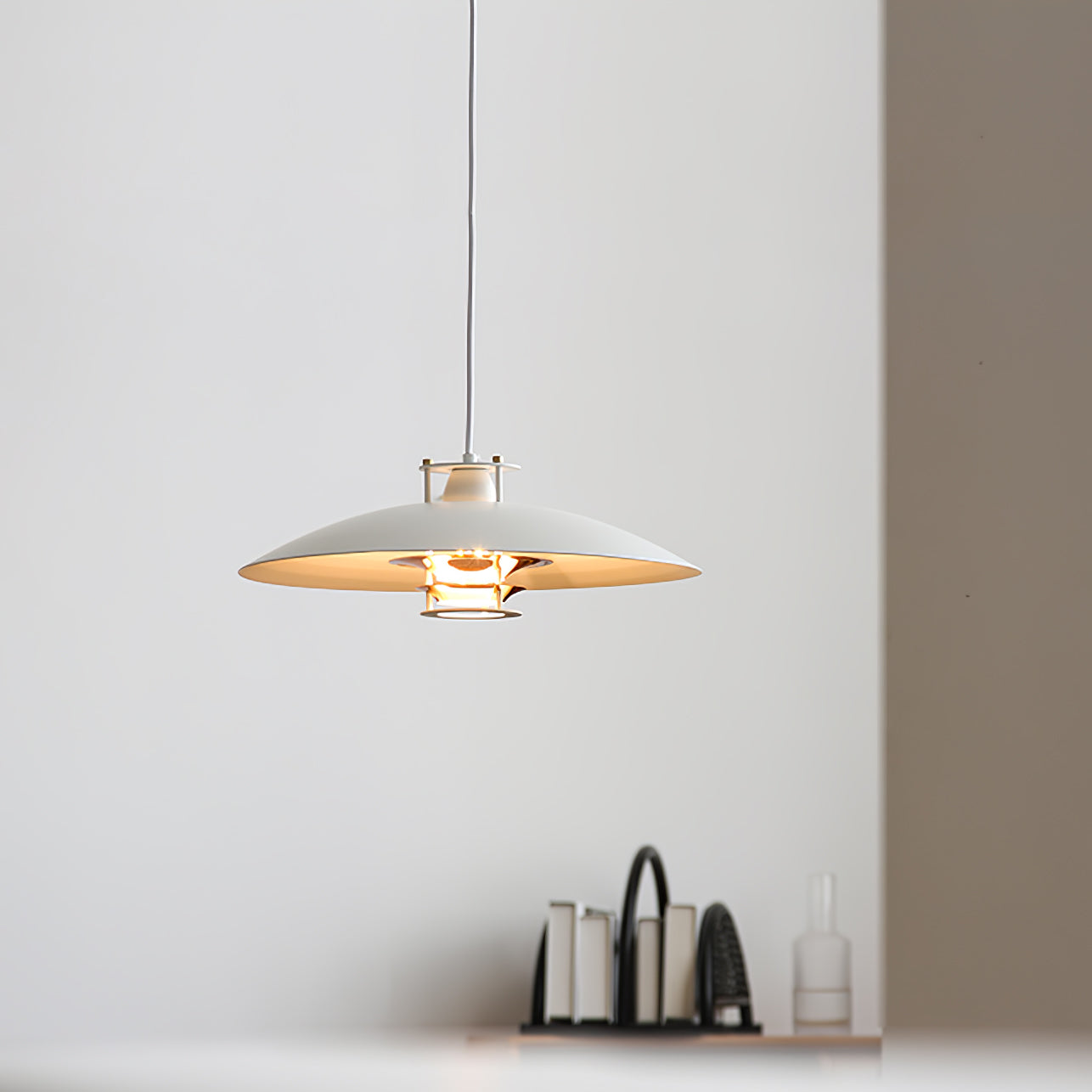 Noveny Modern Aluminum Pendant Light-Neutral Decor
