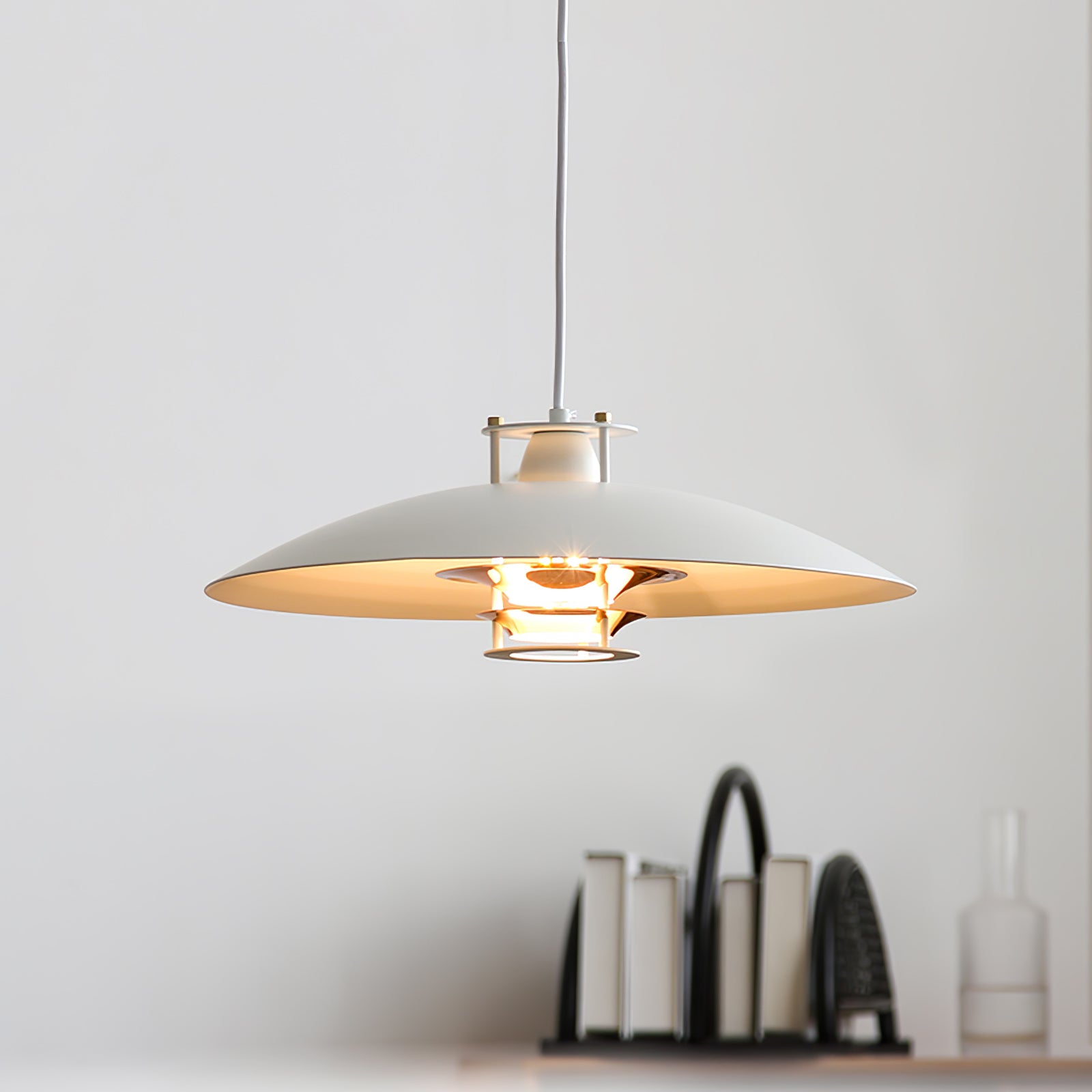 Noveny Modern Aluminum Pendant Light-Neutral Decor