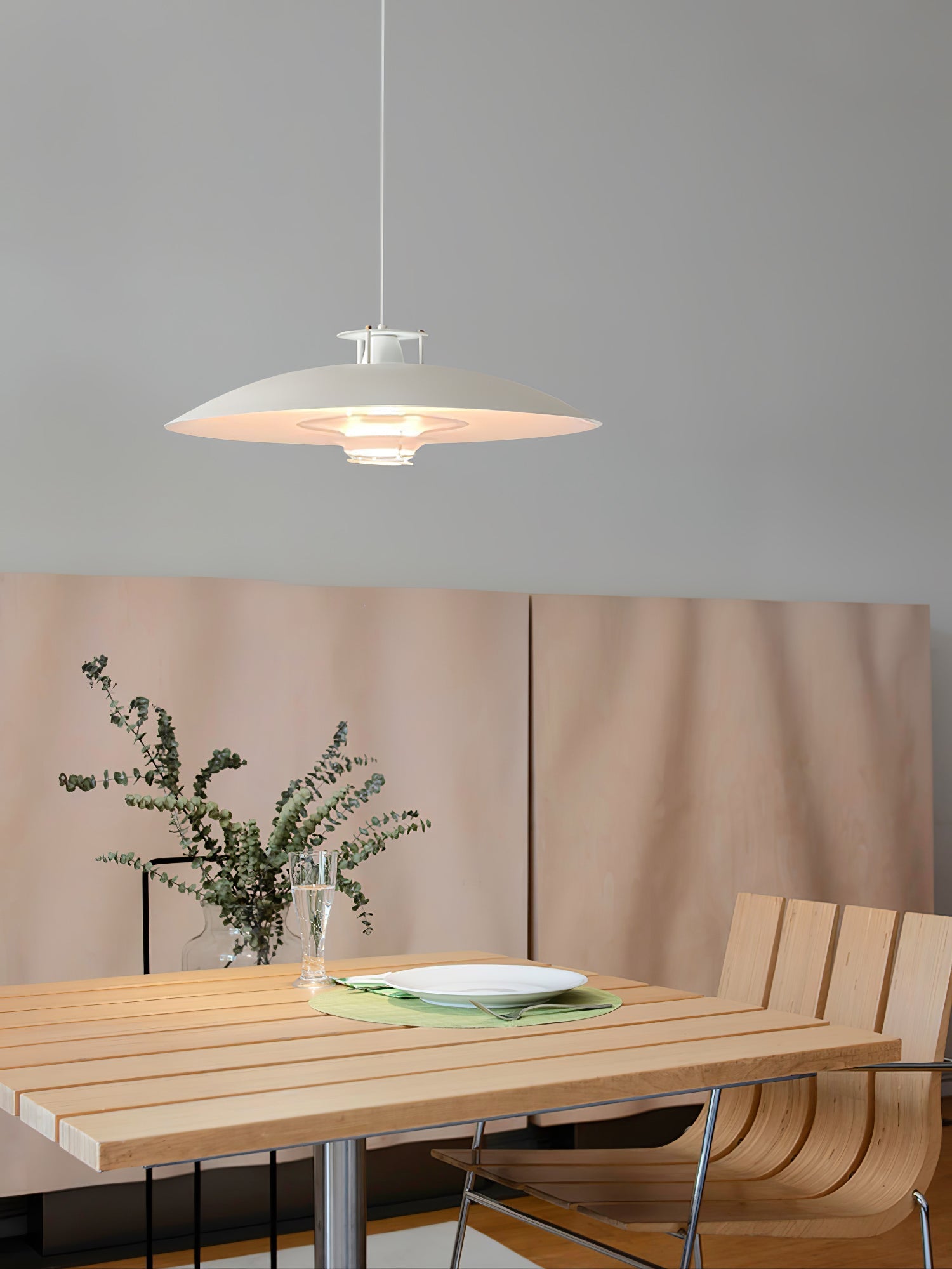 Noveny Modern Aluminum Pendant Light-Neutral Decor